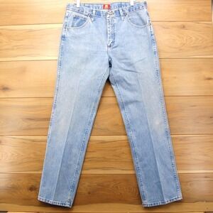 Wrangler‎ Men's Slim Straight Jeans - Light Blue